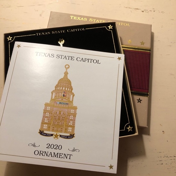 Bundle of 5! Texas state capitol 2020 ornament, 25th anniversary edition. - Picture 8 of 8